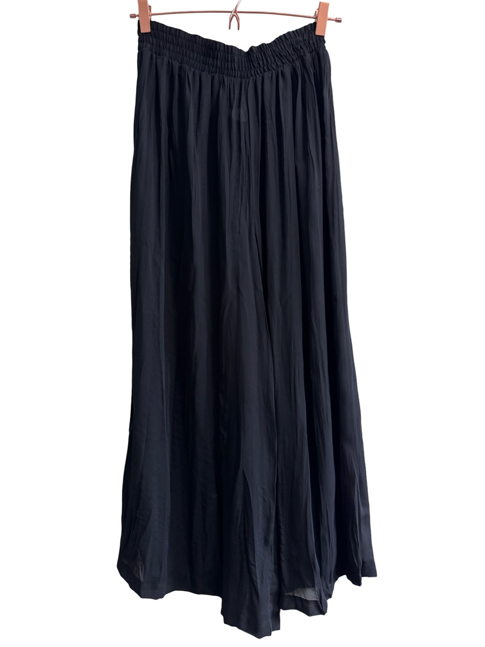 Judy Knapp Vintage Palazzo Black Bathing Suit Cover Up Pants Size Medium